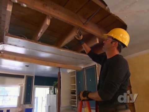 Load-Bearing Beam Installation - DIY Network