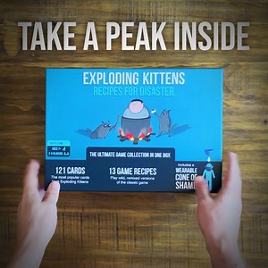 113 reactions · 29 shares | The ultimate Exploding Kittens game collection in one box. Play wild, remixed versions of the classic game. | Exploding Kittens | Facebook