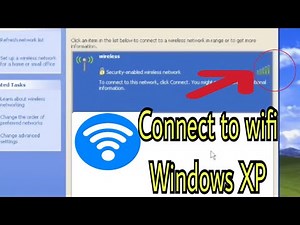 Windows XP wifi connection