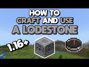 Minecraft Lodestone Tutorial! (1.16 Nether Update)