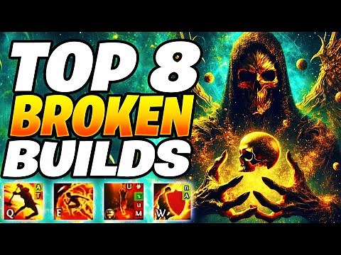 TOP 8 BROKEN BUILDS IN LEGACY OF PHRECIA EVENT! (POE 1 BUILDS)