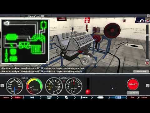 Realistic Engine Building Game - 010 - New Update!!! - Part 1
