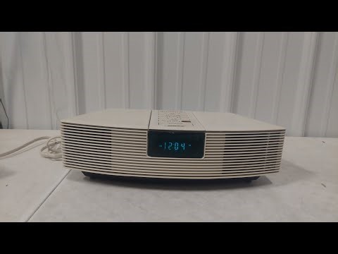 Bose AWR1-1W Acoustic Wave Clock Radio- White
