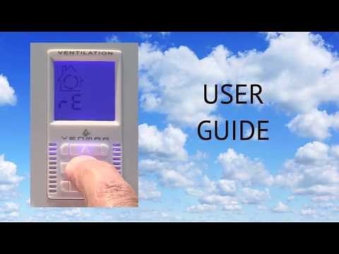 Deco Touch Air Exchanger Control Venmar AVS