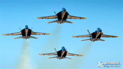 US Navy Blue Angels 2026 Airshow Schedule Released
