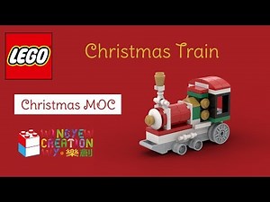 LEGO Christmas MOC - Christmas Train [58pcs] (2019)