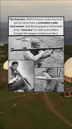 The Bazooka A Weapon Named After a Joke 🎺💥