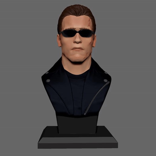 TERMINATOR 2 : T600 Arnold Bust