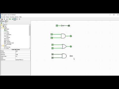 1 BASIC LOGIC GATES USING LOGISIM
