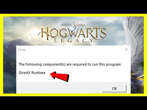 How to FIX Hogwarts Legacy DirectX Runtime Error (2026 FIX)