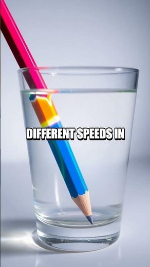 Investigating Refraction with a Pencil and Water