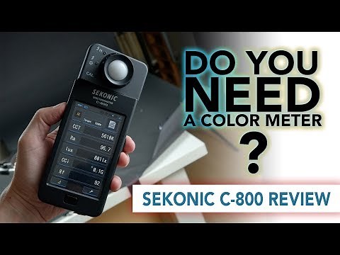 Do You Need a Color Meter? Sekonic C-800 Review