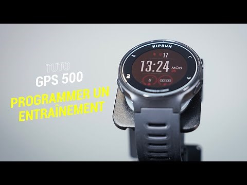 GPS 500 BY COROS: How to program a training session | KIPRUN