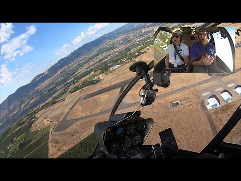 R44 Helicopter Autorotation Practice