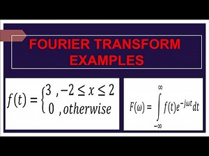 The Fourier Transform || Explained examples