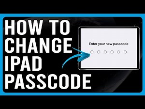 How To Change iPad Passcode (How To Reset iPad Passcode)