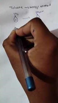 conversion of toluene to benzyl alcohol