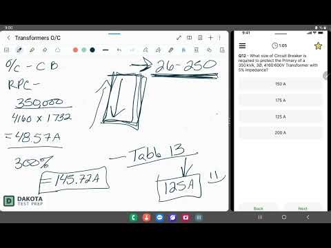 Transformer Overcurrent Protection | Red Seal Exam Prep (2024 CEC)
