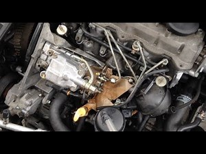 DIY: Jetta MK4 TDI Injection Pump Removal