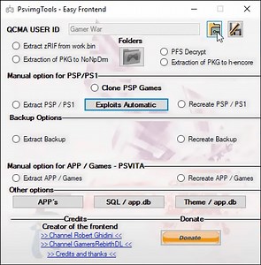 Vita Homebrew PC Tools (PC Utilities) - GameBrew