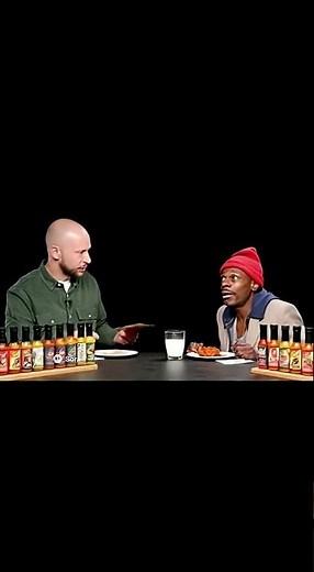 Tyrone biggums on hot ones