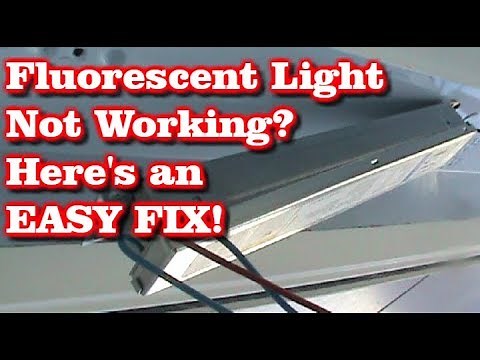 How To Replace A Fluorescent Light Ballast