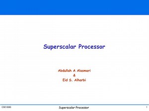 Superscalar Processor - SlideServe
