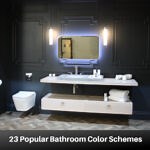 23 Popular Bathroom Color Schemes