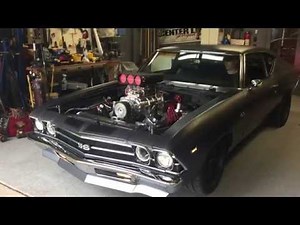 Blown '69 Chevelle Cold Start