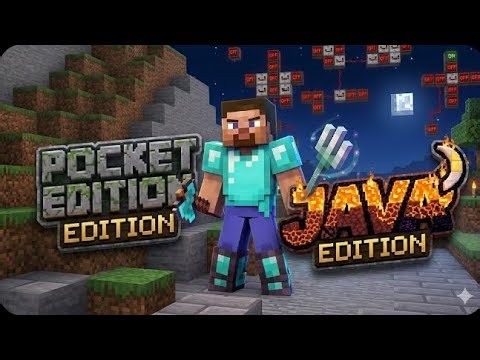 Turn bedrock into the java edition with two mods