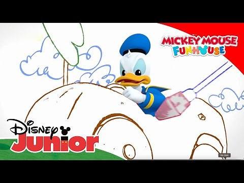 Mickey Mouse Funhouse: El universo del dibujo | Disney Junior Oficial