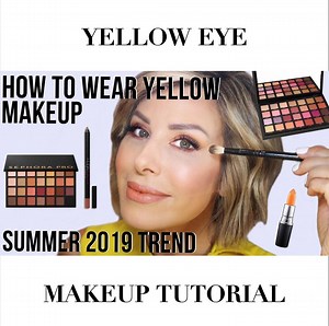 566K views · 3.2K reactions | Yellow eye makeup can be a tricky look to achieve, which is why I created this tutorial to show you how to incorporate those brighter shades into your makeup routine | Dominique Sachse | Facebook