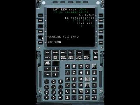 A320 - MCDU Comprehensive Explanation