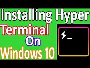How To Install Hyper Terminal On Windows 10.|| Install Hyper Terminal on Windows 10.|||