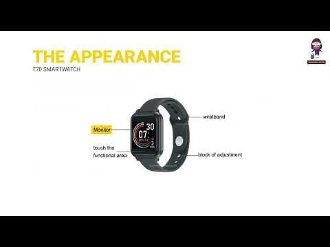 T70 How to Use Smart Bracelet: User Manual and App Installation