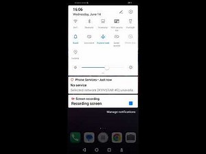 Huawei quick access Toolbar