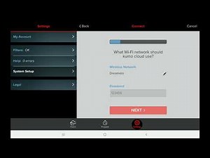 Mitsubishi Kumo Cloud installation and set up