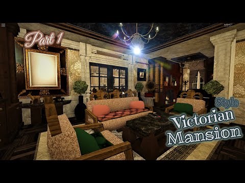 Victorian Style Mansion Part(1/4) | House Build | Bloxburg Roblox