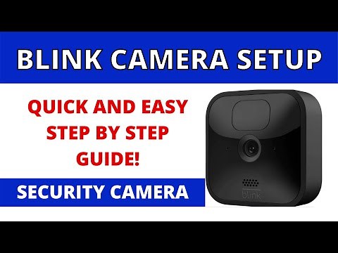 Setting Up A Blink Security Camera System - Weekend Warrior DIY