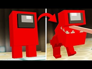 DEFEATING Secret Among Us forms in Minecraft!