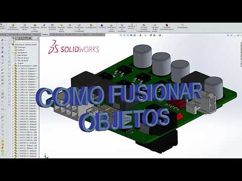 SOLIDWORKS: How to Merge Objects