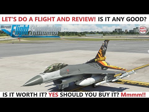 SC Designs F-16 C, D & I Fighting Falcon - Flight & Review - Microsoft Flight Simulator 2020