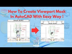 01-How To Create The Viewport Mask In AutoCAD With Easy Way
