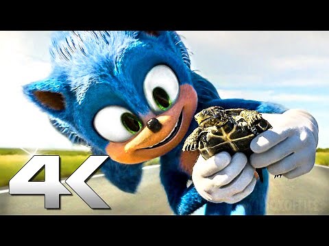SONIC Les Meilleures Scènes de Sprint 4K ᴴᴰ