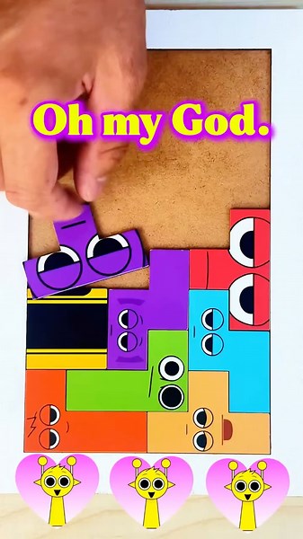 Tetris of Sprunki incredibox 🔥🎮 🌈Trending Content #mixart07 #sprunki #shorts #TetrisForKids