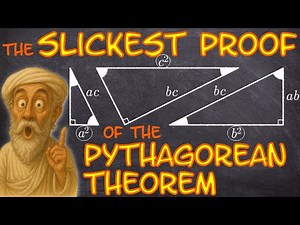 The SLICKEST PROOF of the Pythagorean Theorem