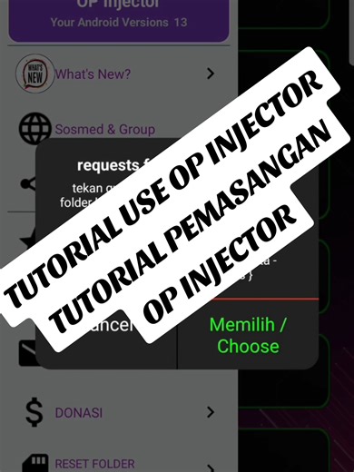 Tutorial Mudah Menggunakan OP Injector untuk Mobile Legends