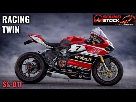 Ducati 1199Panigale S Tricolore | Liquid-cooled L-Twin Engine Sound (No Music, ) | Sound Stock #011