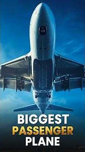 The World’s BIGGEST Passenger Plane 😳✈️ | A Flying Giant You Won’t Believe #viral #facts #shorts