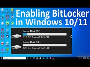 How to enable BitLocker in Windows 10